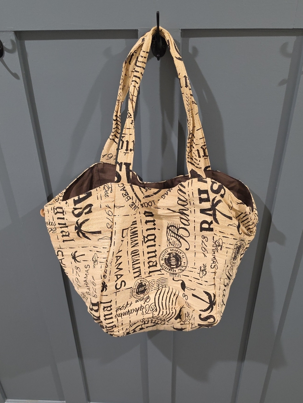Beige Tote